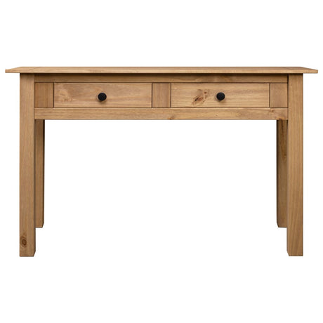 Vidaxl wandtafel panama range 110x40x72 cm massief grenenhout