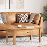 Vidaxl salontafel panama range 100x60x43,5 cm massief grenenhout