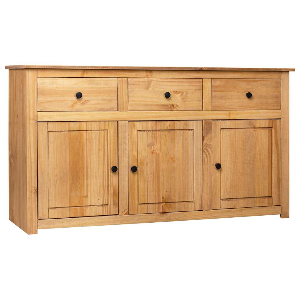 Vidaxl dressoir panama range 135x40x80 cm massief grenenhout