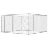 Vidaxl Hond Kennel fir dobausse 383x383x18 cm