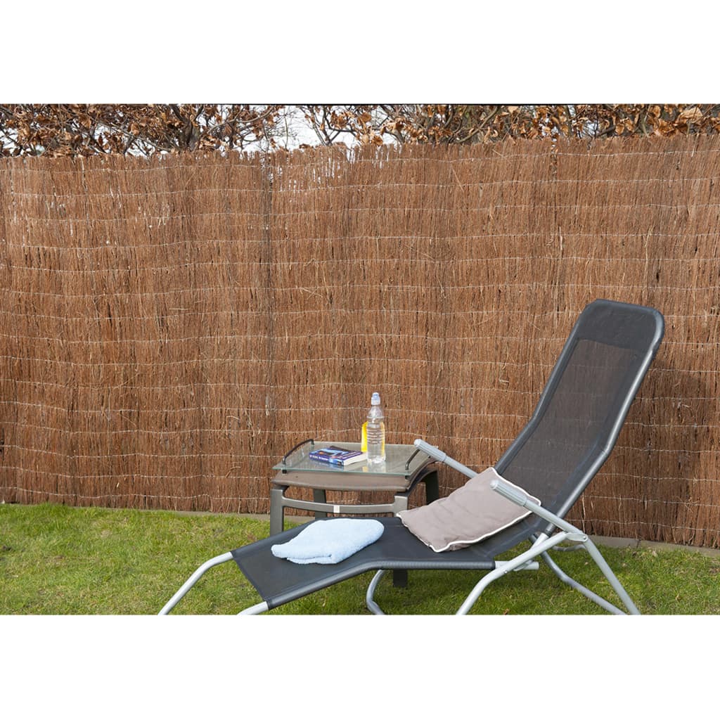 Nature Nature 2 st garden screens 1x5 m 1 cm thick heather