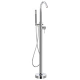 Vidaxl Badewanne Kran abgelöst 118,5 cm Edelstahl