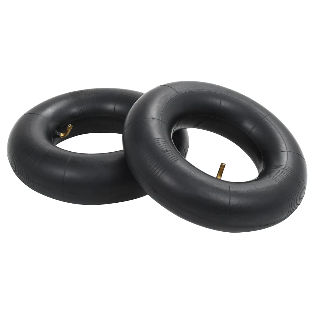 Pneus de brouette Vidaxl 2 PCS 13x5.00-6 Rubber