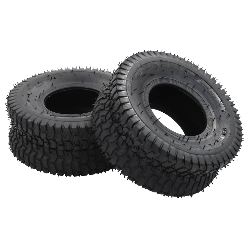 Vidaxl kruiwagenbanden 2 st 15x6.00-6 4pr rubber