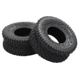 Neumáticos de carretilla Vidaxl 2 st 15x6.00-6 4pr caucho