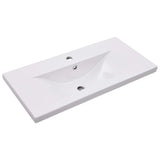 Vidaxl bygget -i vask Tabel 81x39.5x18,5 cm keramisk hvid