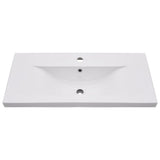 VidaXL built -in wash table 81x39.5x18.5 cm Ceramic white