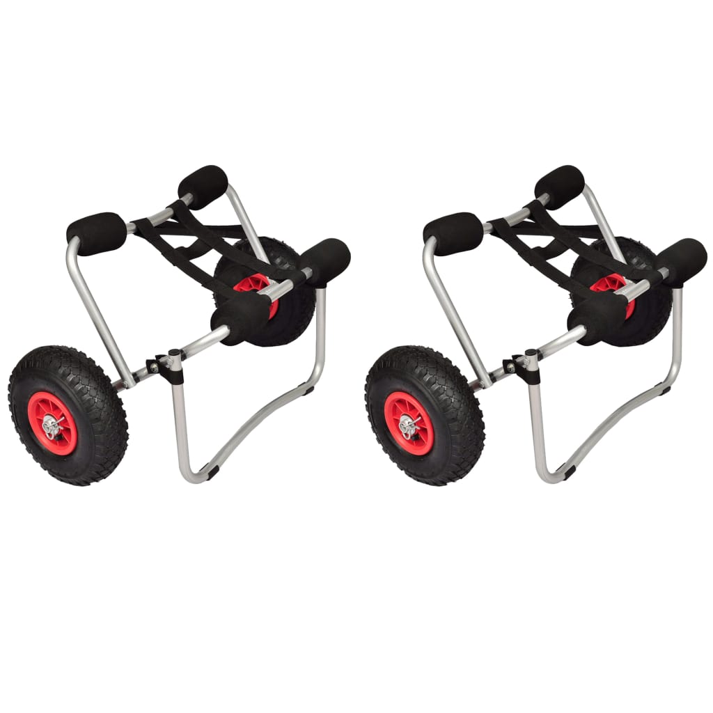 Vidaxl Kayaktrolleys 2 ST Alluminio