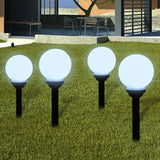 Vidaxl Garden Pad Lamps 8 STS med jordstift LED 15 cm