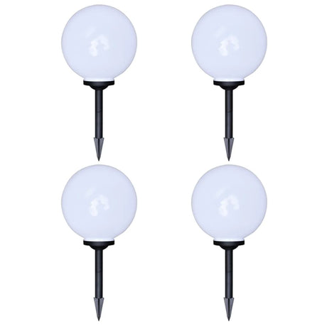 VidaXL Garten-Wegelampen 4 Stück mit Erdspieß LED 30 cm