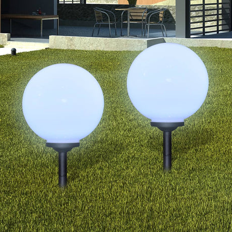VidaXL Garten-Wegelampen 4 Stück mit Erdspieß LED 30 cm