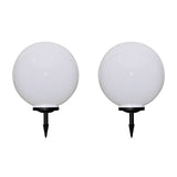 VIDAXL GARDE PATH LAMPS 2 STS mit Bodenstift LED 50 cm