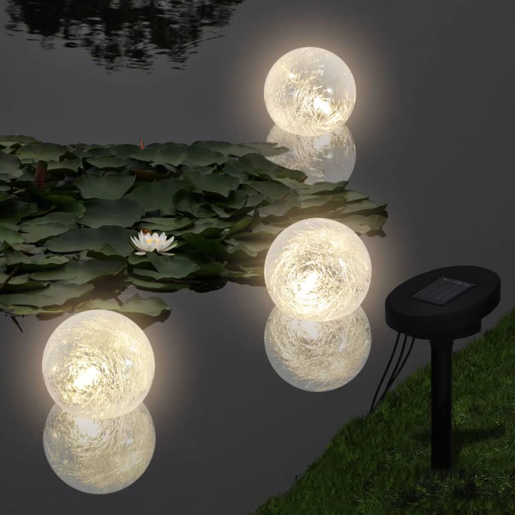 Vidaxl Druklamps 6 pcs pour étang et piscine LED