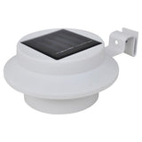 Vidaxl Zaunlampen 12 St. Solar LED Weiß