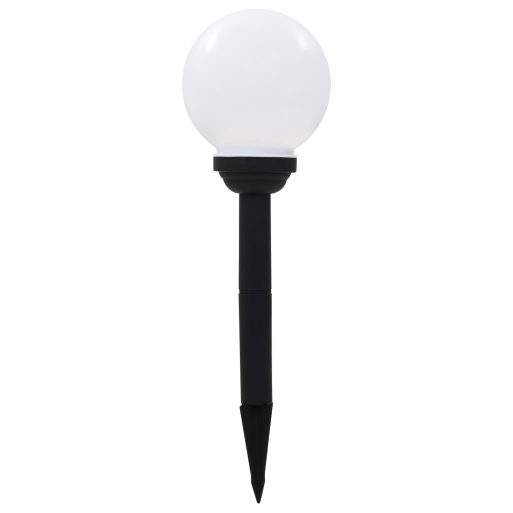 VidaXL Solarlampen 8 Stk. LED rund 15 cm RGB