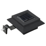 Vidaxl Solarlampen 12 St. LED Square 12 cm Schwarz