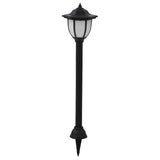 Vidaxl Solarlampen 6 ST LED Schwarz