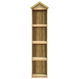 Vidaxl Garden Shed 36x36x163 cm Pine impregnado