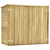 Vidaxl Garden Shed 135x60x123 cm Impregnované borovice dřevo