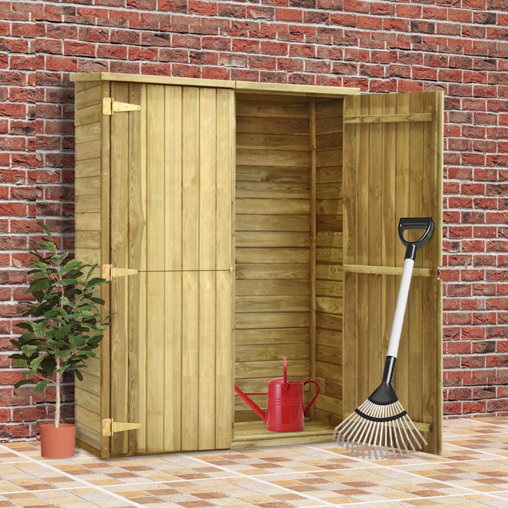 Vidaxl Garden Shed 123x50x171 cm impregnovaný borovice dřevo