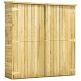 Vidaxl Gaart Shed 163x50x171 cm Imprägnéiert Pine