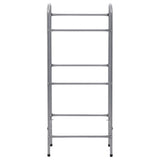 Rack de rangement Vidaxl pour 3 caisses 50x33x116 en acier en argent coloré