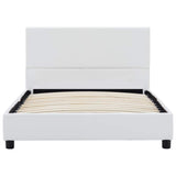 Vidaxl bedframe kunstleer wit 90x200 cm