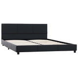 Vidaxl bedframe kunstleer zwart 120x200 cm