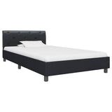 Vidaxl bedframe kunstleer zwart 90x200 cm