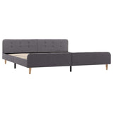 Vidaxl bedframe stof lichtgrijs 180x200 cm