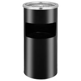 Vidaxl Walasbak Propplak 26 l Stahl schwarz
