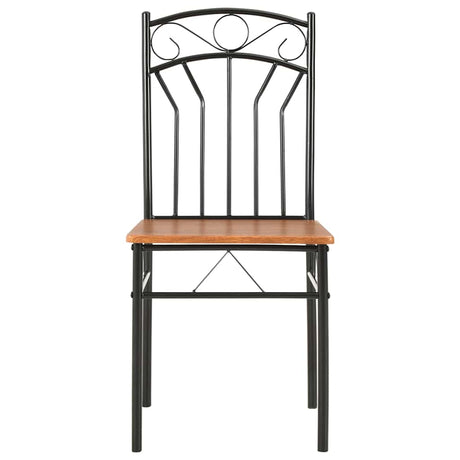 Vidaxl eetkamerstoelen 4 st mdf bruin