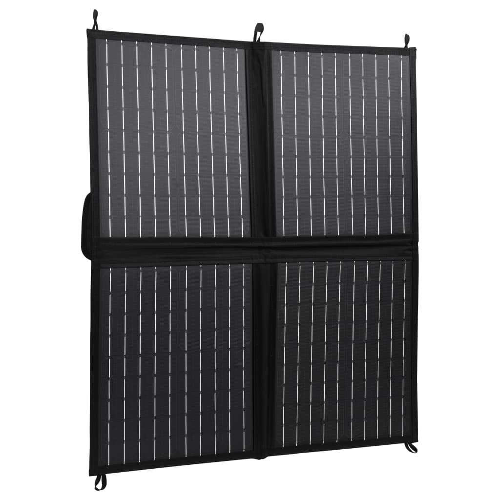 Vidaxl Solar Panel Ladegerät zusammenklappbar 80 W 12 V.