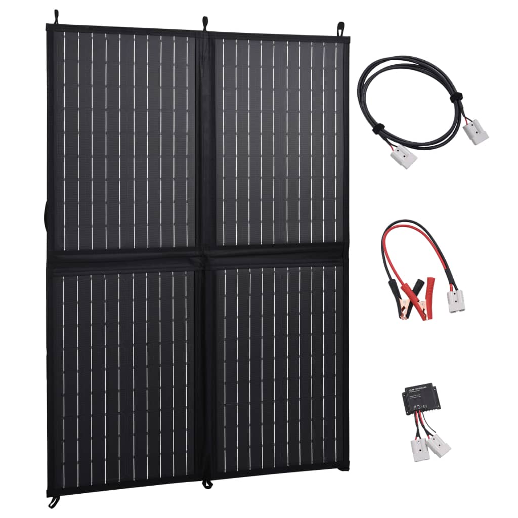 Vidaxl Solar Panel Charger Foldbar 100 W 12 V