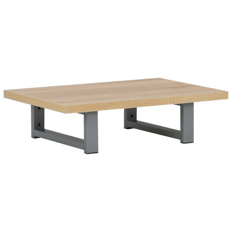 Vidaxl badkamermeubel 60x40x16,3 cm eikenkleurig