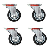 Vidaxl 16 ST swivel wheels 75 mm