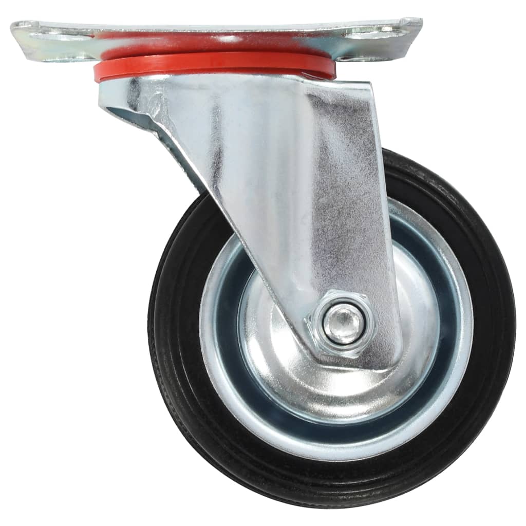 Vidaxl 24 St Swivel Wheels 75 mm