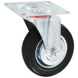 Vidaxl 12 St Swivel Wheels 100 mm