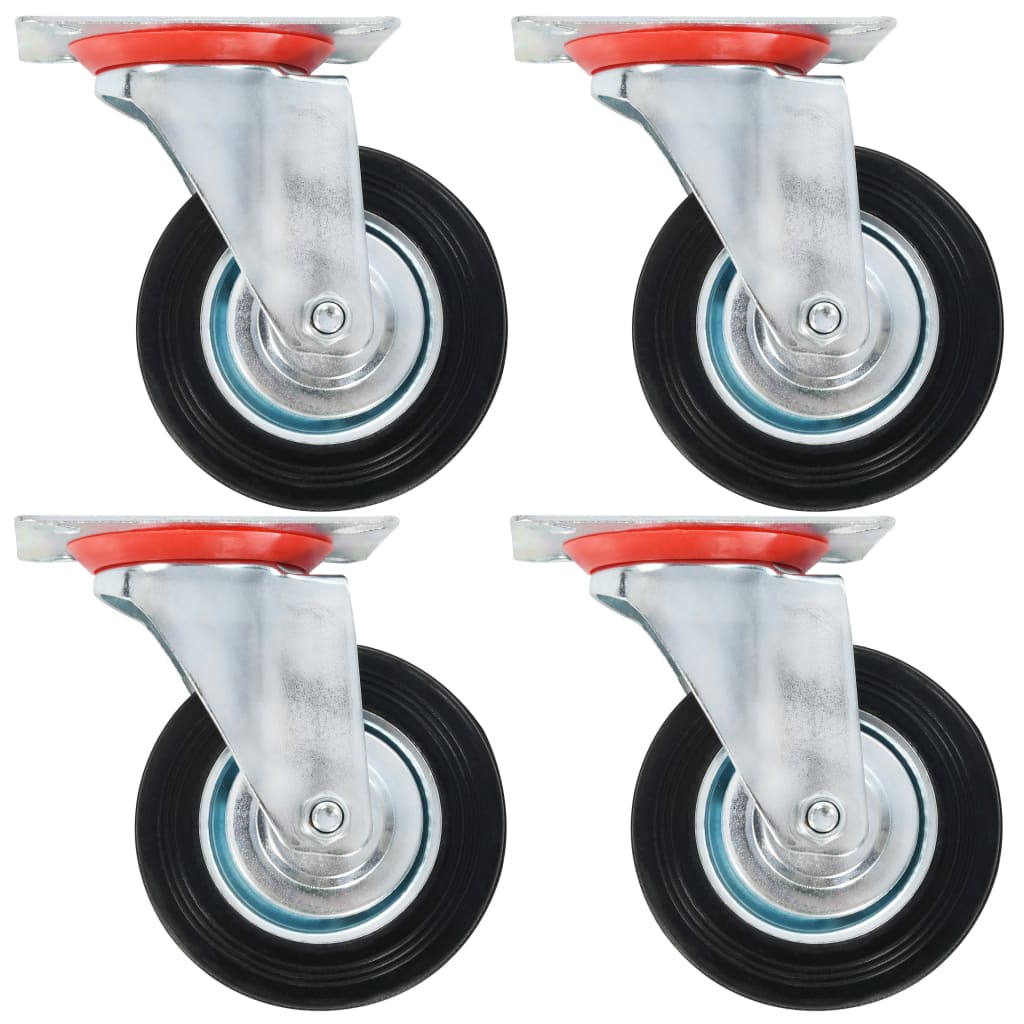 Vidaxl 32 ST swivel wheels 100 mm