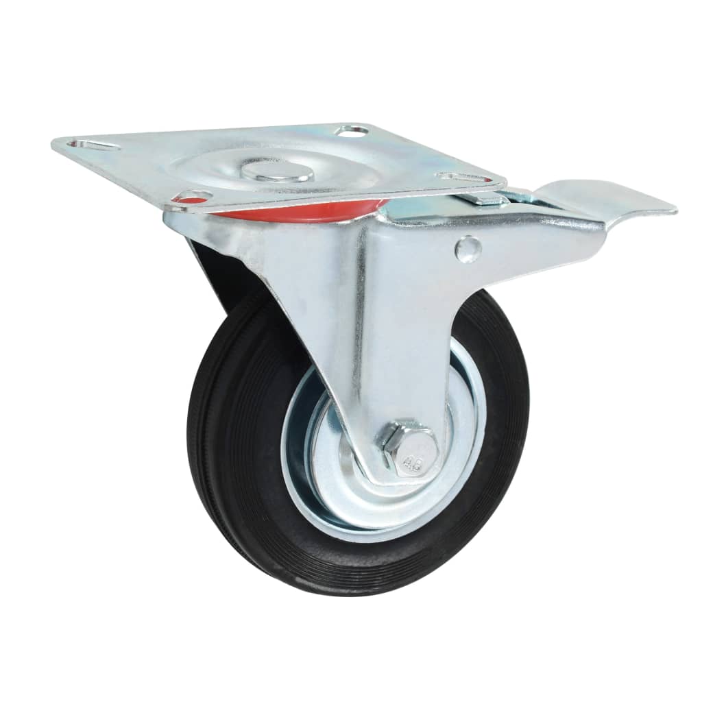 Vidaxl 32 St Swivel Wheels 100 mm