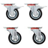 Vidaxl 8 St Swivel Wheels 75 mm