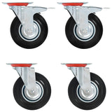 Vidaxl 8 St Swivel Wheels 125 mm