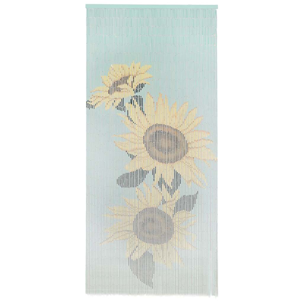 Vidaxx Fliegenvorhang 90x200 cm Bambus
