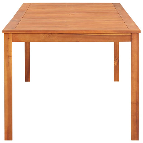 Vidaxl tuintafel 215x90x74 cm massief acaciahout