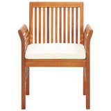 Vidaxl tuinstoelen 2 st met kussens massief acaciahout