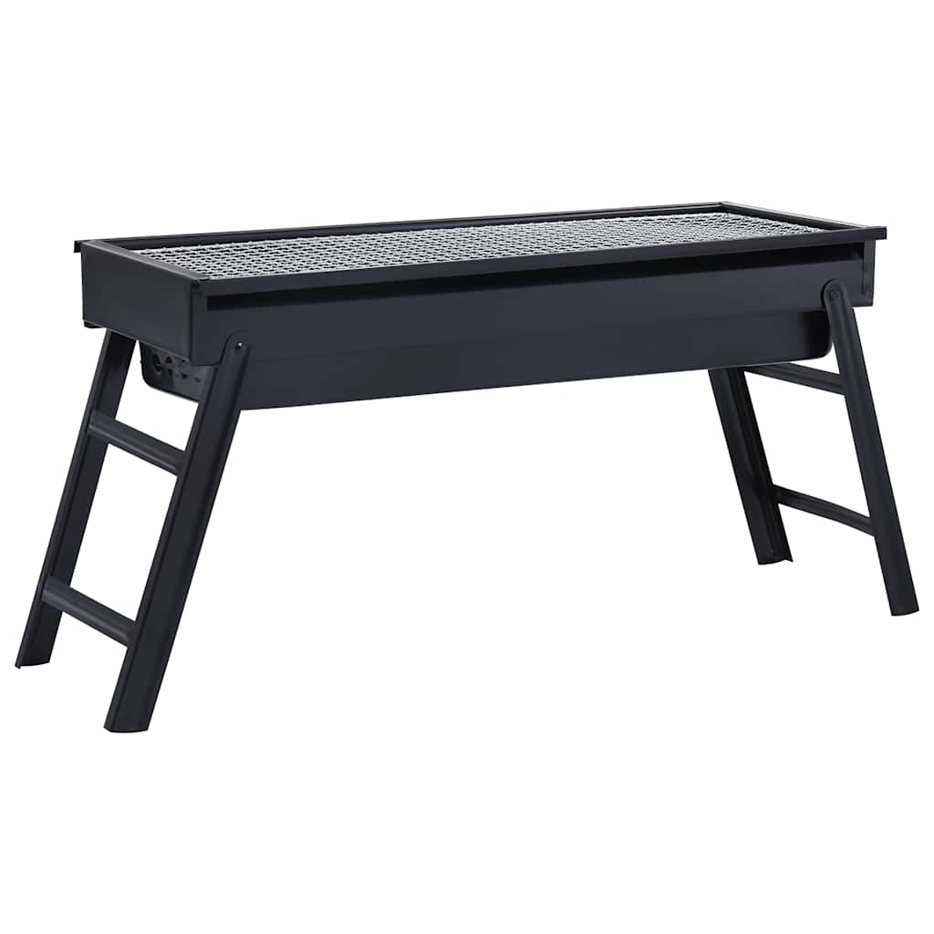 Vidaxl Campingbarbecue tragbar 60x22.5x33 cm rostfrei