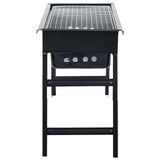 Vidaxl CampingBarbarbeCue Portable 60x22.5x33 cm stal nierdzewna