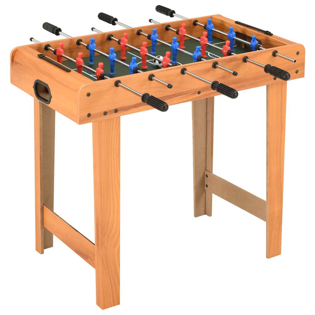 Table de football vidaxl mini 69x37x62 cm