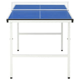 Vidaxl Table Tennisdësch mam Net 5 Féiss 152x76x66 cm blo