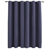 Vidaxl Curtain Danning con anelli di metallo 290x245 cm Antracite